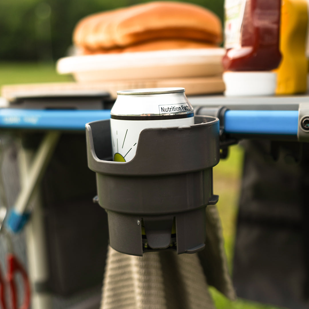 FlexRail® Cup Holders + Accessory Hooks