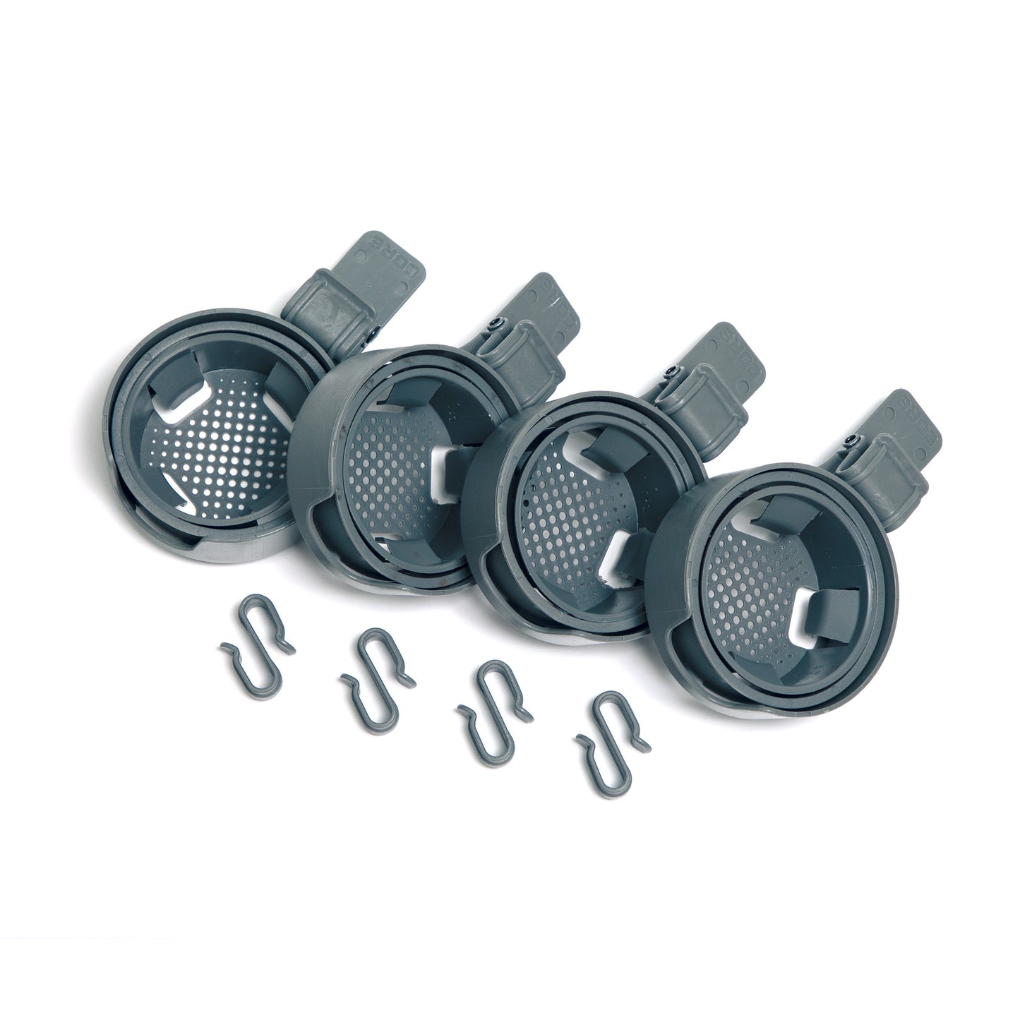 FlexRail® Cup Holders + Accessory Hooks