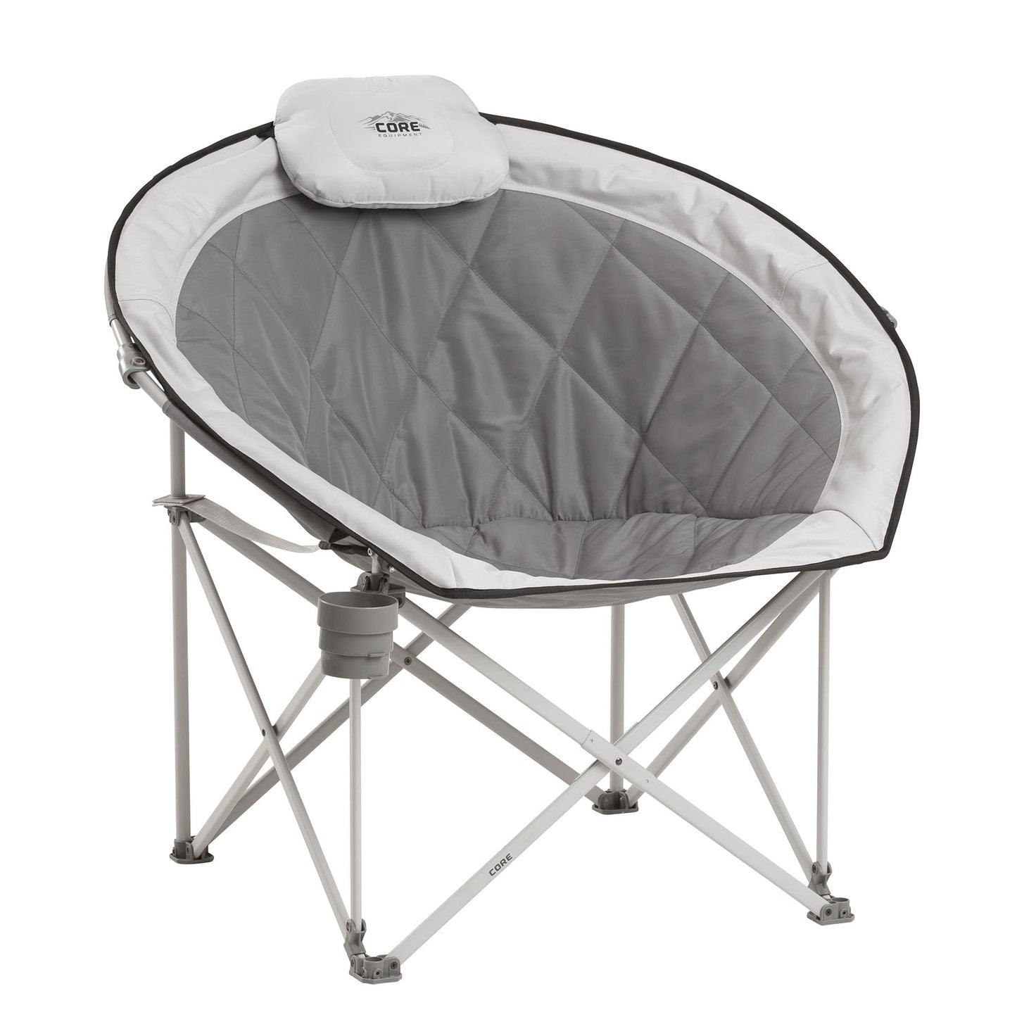 Oversized Padded Round Chair