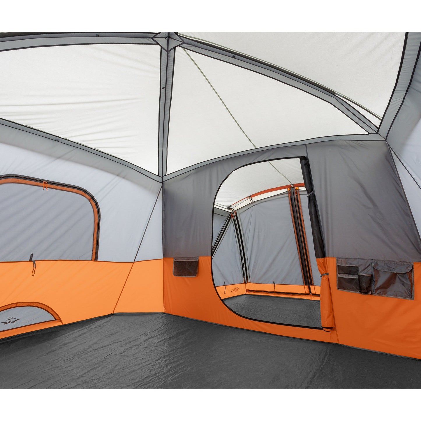 Core Equipment 11 Person Cabin Tent with Screen Room Interior