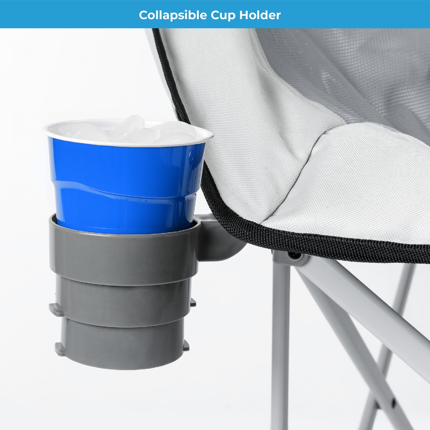 Oversized Mesh Round Chair