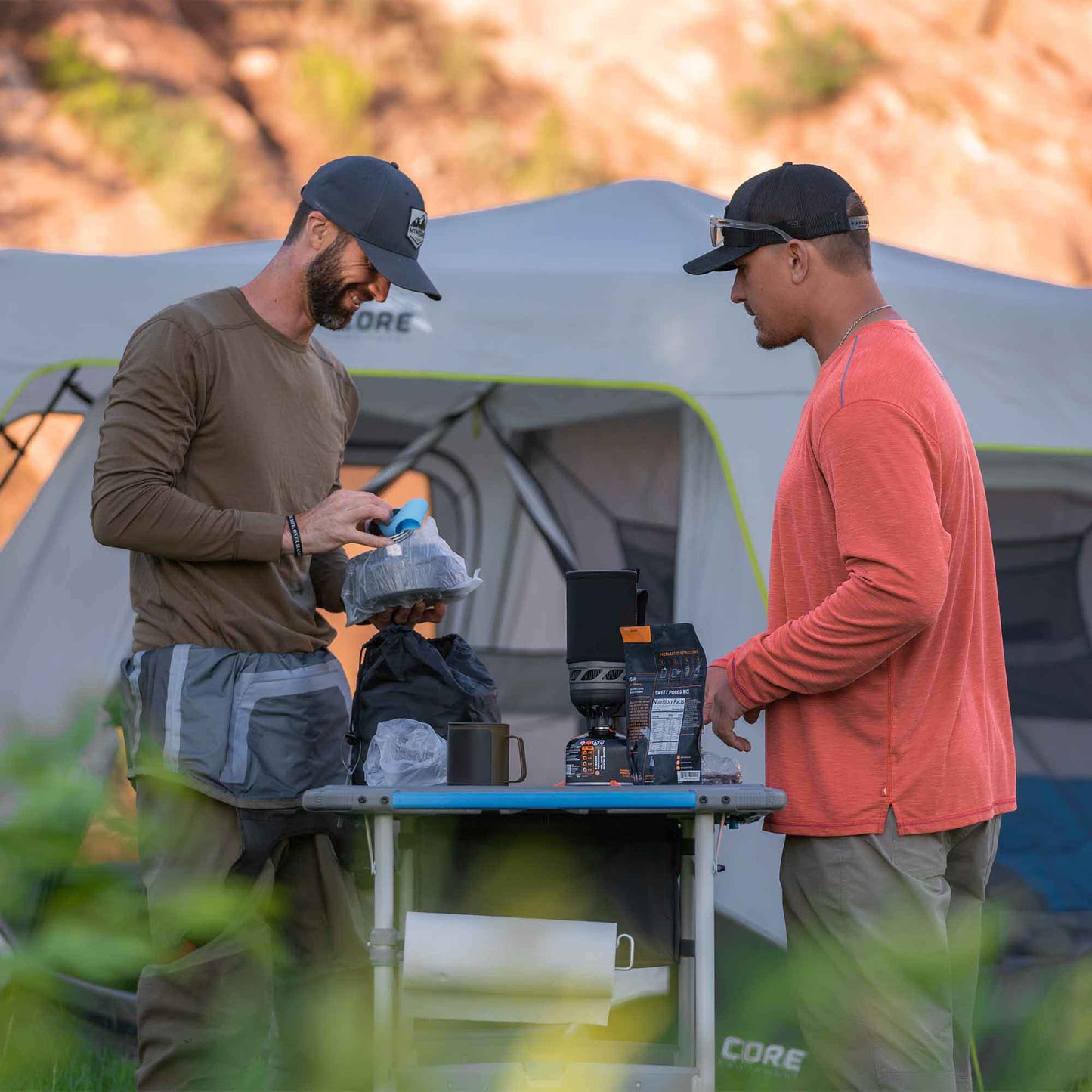 4 Foot Outdoor Table with FlexRail