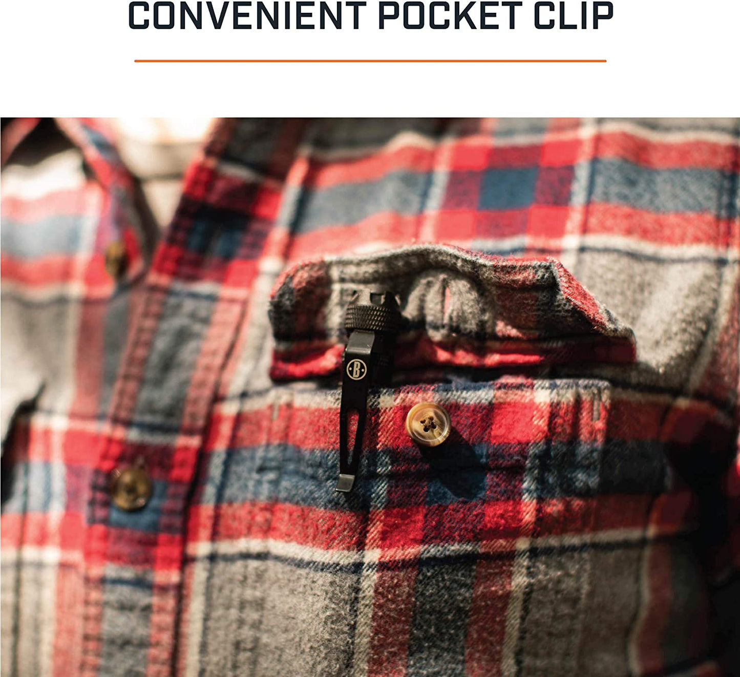 Bushnell PRO 1000L Rechargeable Flashlight