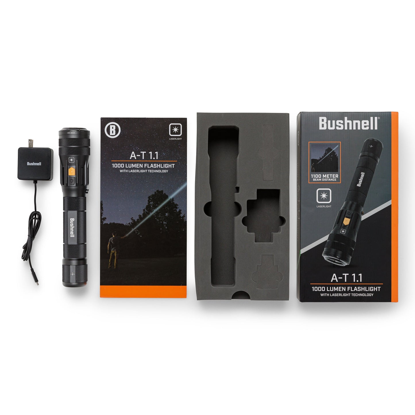 Bushnell Long Range Flashlight with SLD LaserLight Technology