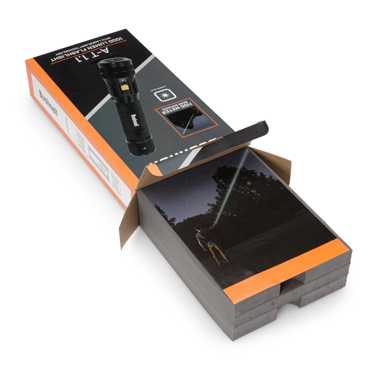 Bushnell Long Range Flashlight with SLD LaserLight Technology