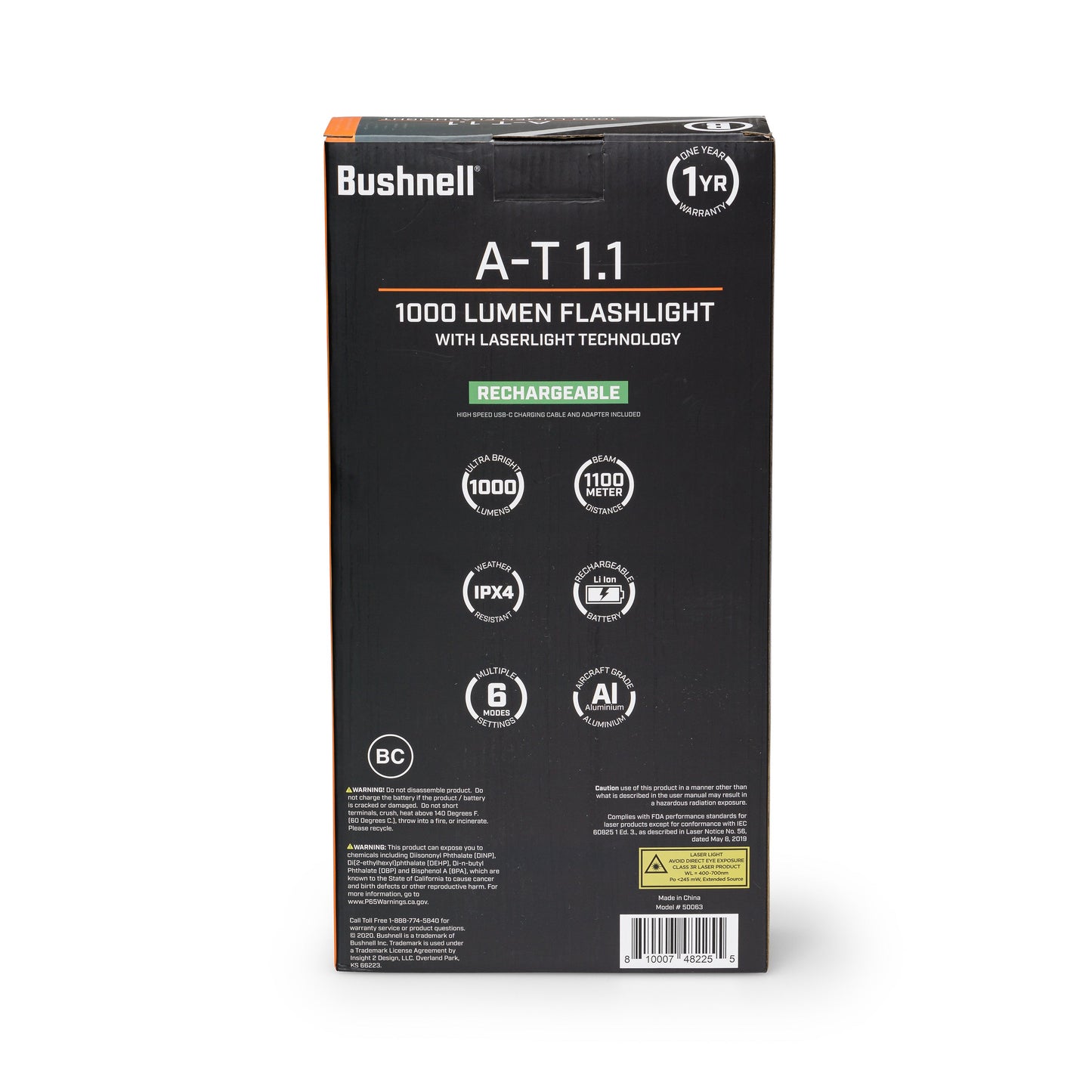 Bushnell Long Range Flashlight with SLD LaserLight Technology