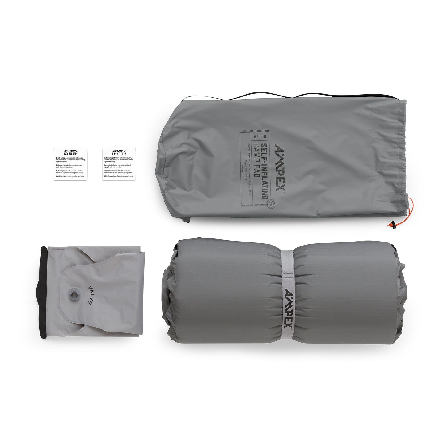 Bellin Self-Inflating Camp Pad (Regular Size)