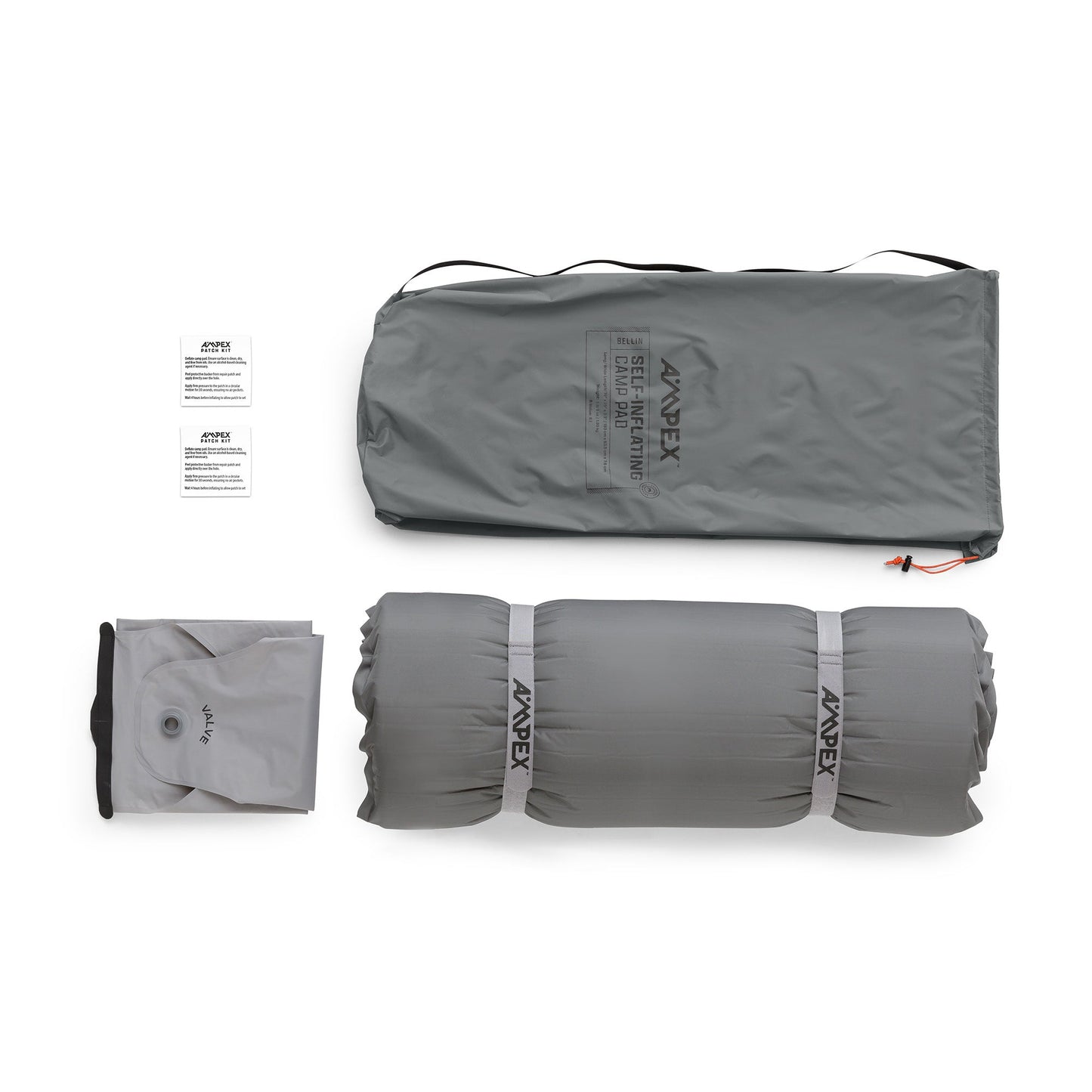 Bellin Self-Inflating Camp Pad (Long/Wide Size)