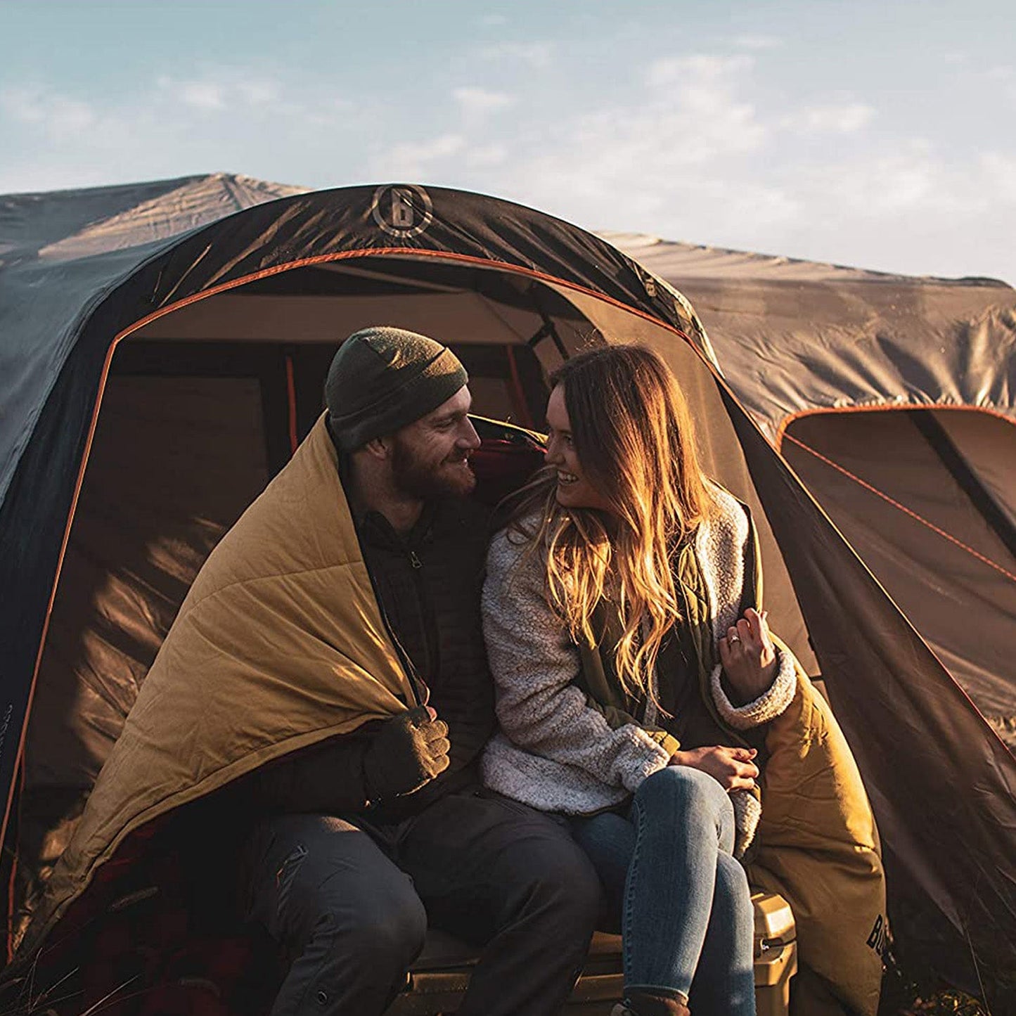 Bushnell 20F Hooded Canvas Sleeping Bag