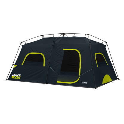 blockout tents 9 Person Instant Cabin Blockout Tent 14' x 9' – I2D Wholesale