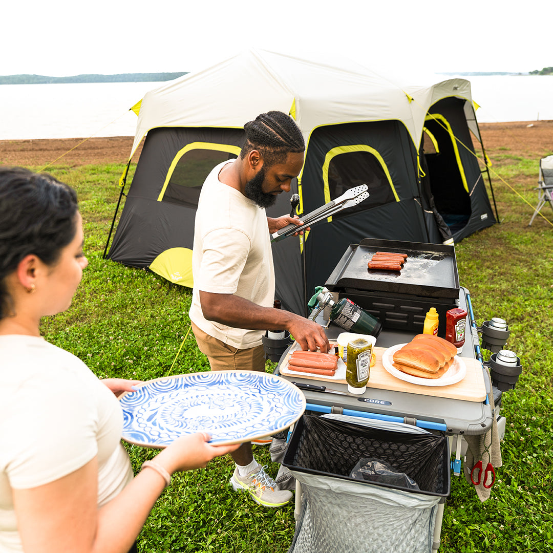 4 Foot FlexRail Outdoor Cook Table