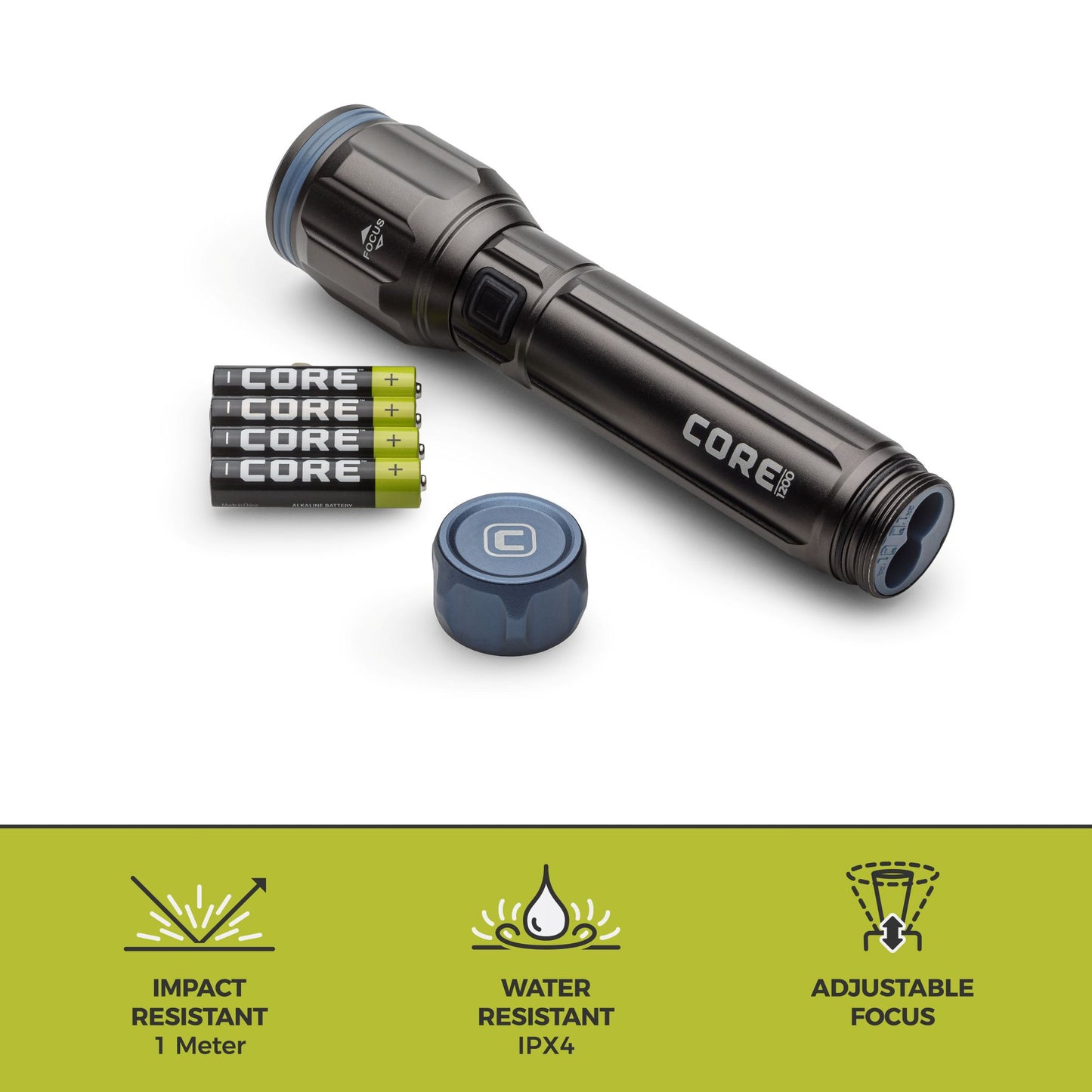 1200 Lumen AAA Flashlight