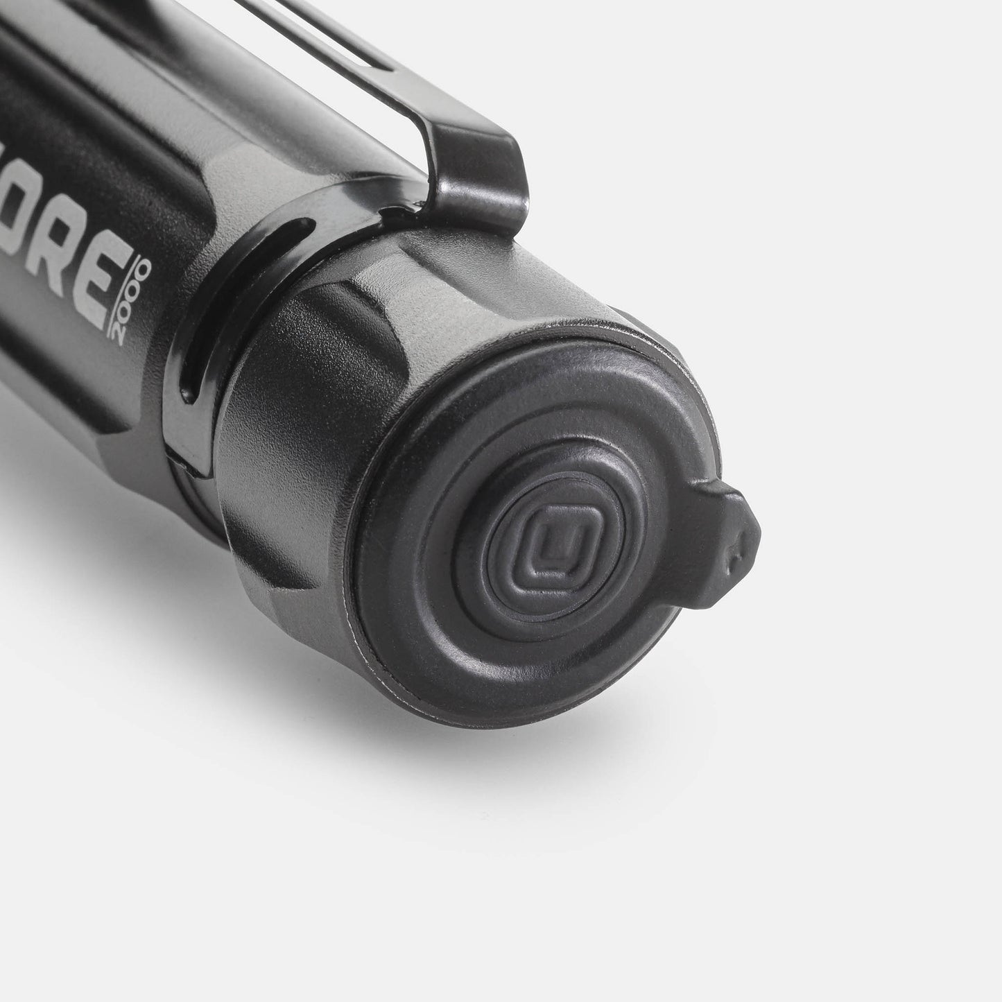 power button of 2000 lumen rechargeable flashlight