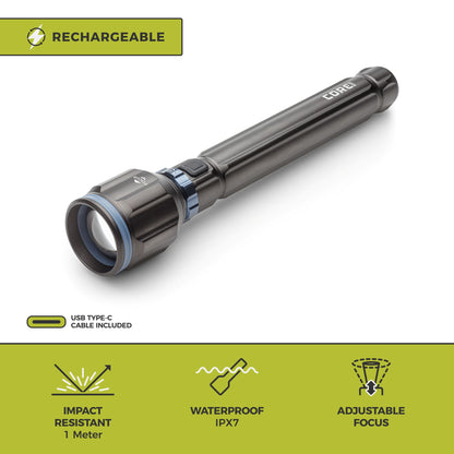 5000 Lumen Rechargeable Flashlight