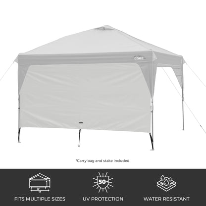 10' x 10' & 13' x 13' Canopy Sun Wall Accessory