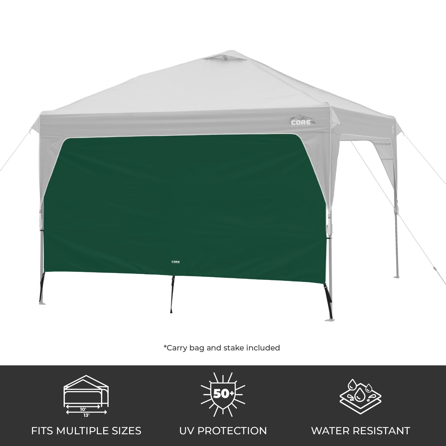 10' x 10' & 13' x 13' Canopy Sun Wall Accessory