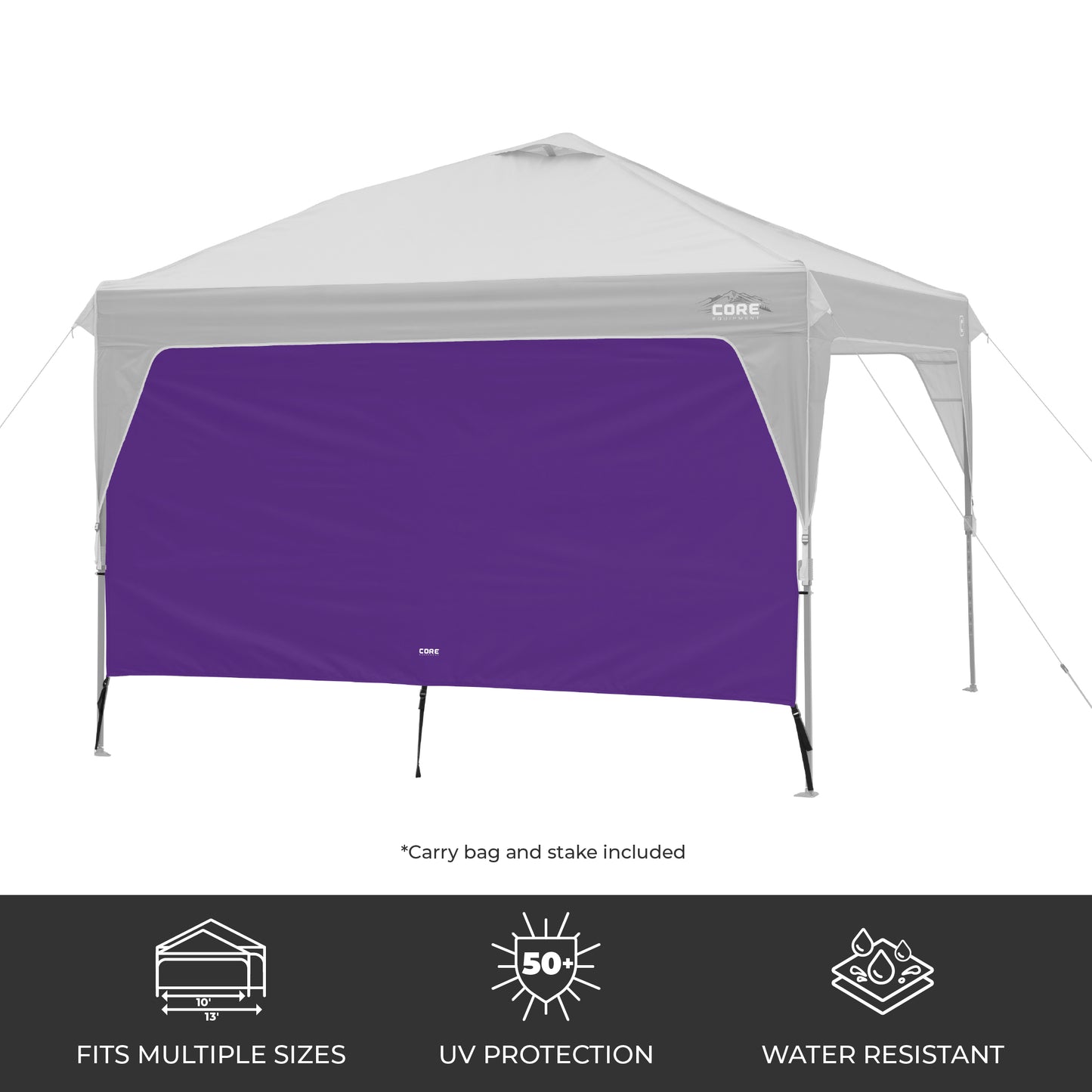 10' x 10' & 13' x 13' Canopy Sun Wall Accessory