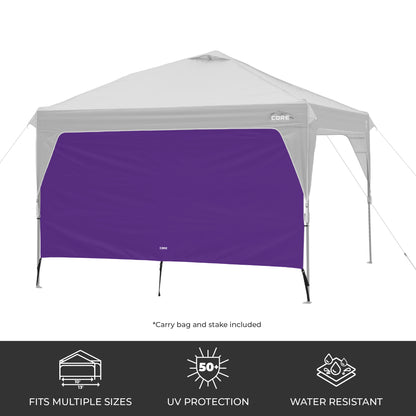 10' x 10' & 13' x 13' Canopy Sun Wall Accessory