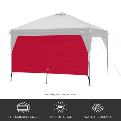 10' x 10' & 13' x 13' Canopy Sun Wall Accessory