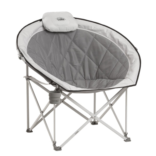 Oversized Padded Round Chair