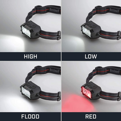 Bushnell PRO 400L Rechargeable MC Headlamp