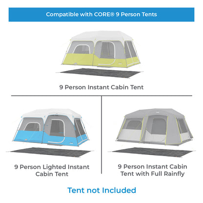 Footprint for 9 Person Instant Cabin Tents