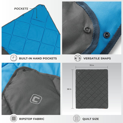 Wearable Camp Blanket